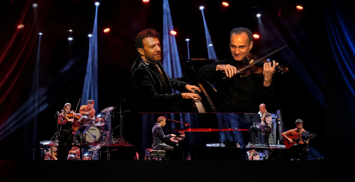 SEROUJ KRADJIAN & BAND
ft. SAMVEL YARVINYAN